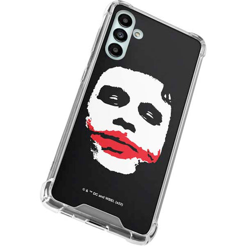The Dark Knight Smeared Joker Galaxy A13 5G Clear Case