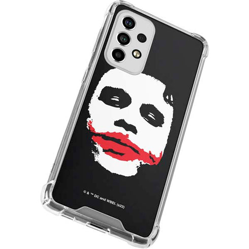 The Dark Knight Smeared Joker Galaxy A33 5G Clear Case