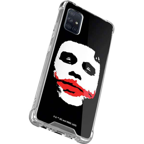 The Dark Knight Smeared Joker Galaxy A51 5G Clear Case