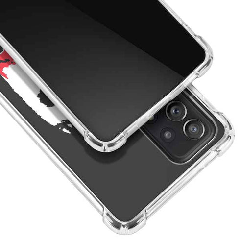 The Dark Knight Smeared Joker Galaxy A52 5G Clear Case