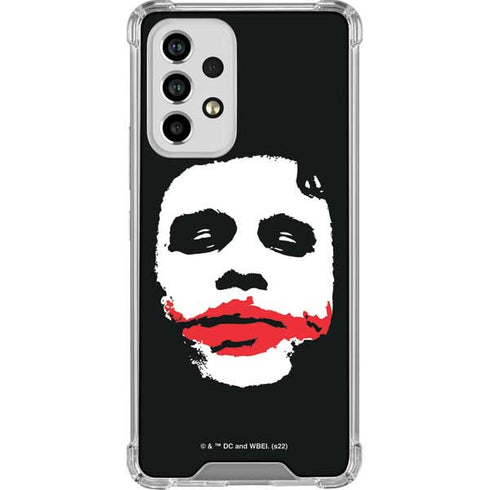 The Dark Knight Smeared Joker Galaxy A53 5G Clear Case
