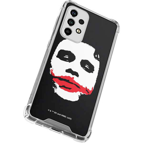 The Dark Knight Smeared Joker Galaxy A53 5G Clear Case