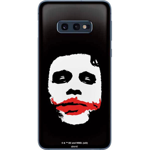 The Dark Knight Smeared Joker Galaxy S10e Skin