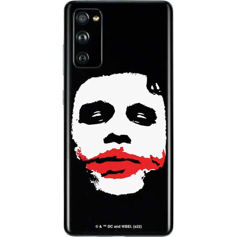 The Dark Knight Smeared Joker Galaxy S20 Fan Edition Skin