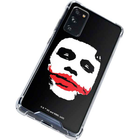 The Dark Knight Smeared Joker Galaxy S20 FE Clear Case