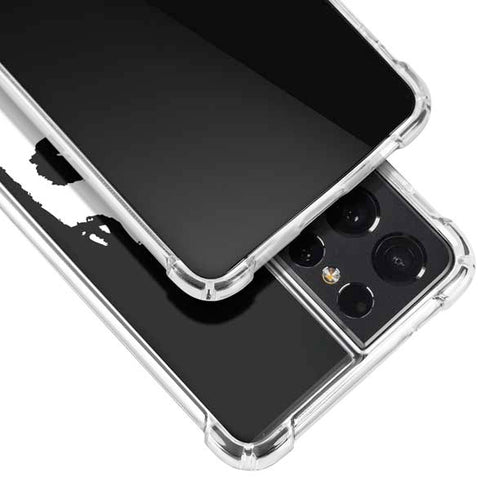 The Dark Knight Smeared Joker Galaxy S21 Ultra 5G Clear Case