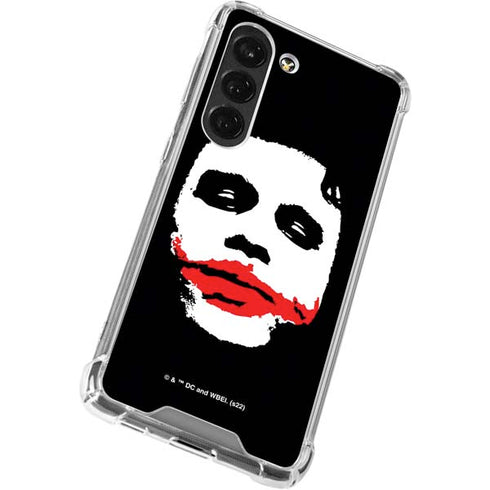 The Dark Knight Smeared Joker Galaxy S23 Clear Case