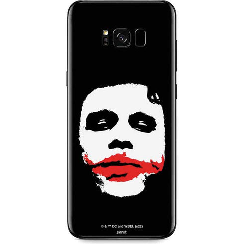 The Dark Knight Smeared Joker Galaxy S8 Skin