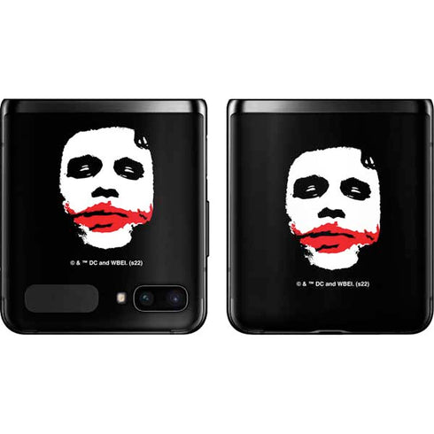 The Dark Knight Smeared Joker Galaxy Z Flip Skin