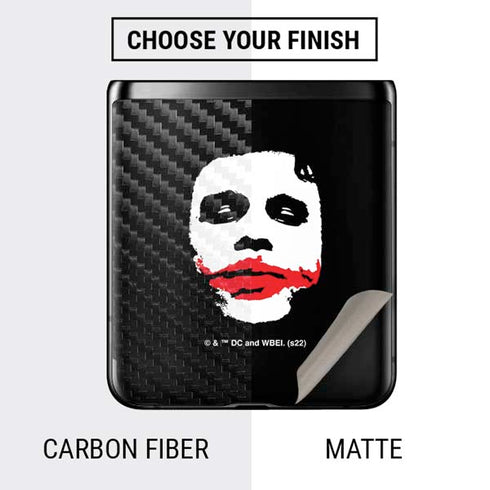 The Dark Knight Smeared Joker Galaxy Z Flip Skin