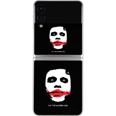 The Dark Knight Smeared Joker Galaxy Z Flip3 5G Skin