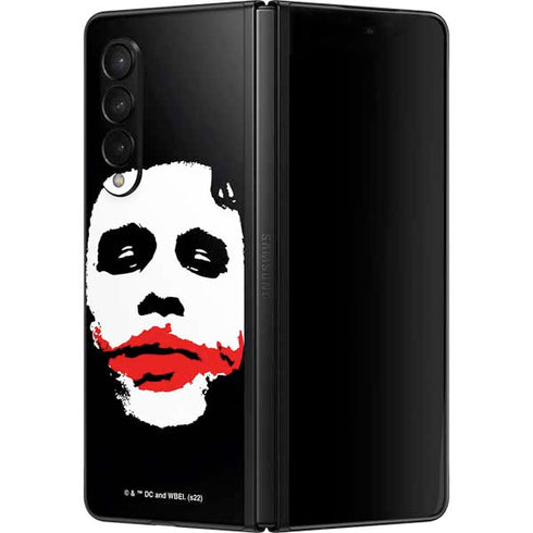 The Dark Knight Smeared Joker Galaxy Z Fold3 5G Skin