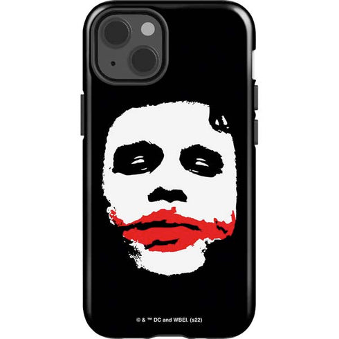 The Dark Knight Smeared Joker iPhone 15 Impact Case