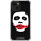 The Dark Knight Smeared Joker iPhone 14 Plus Clear Case