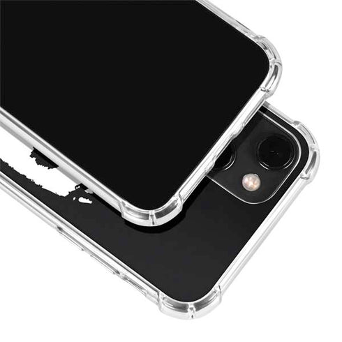 The Dark Knight Smeared Joker iPhone 14 Plus Clear Case