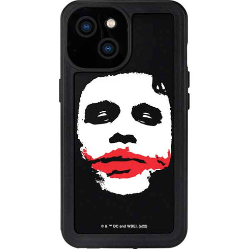 The Dark Knight Smeared Joker iPhone 15 Waterproof Case