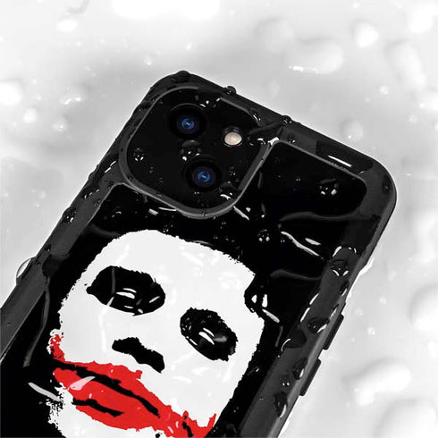 The Dark Knight Smeared Joker iPhone 15 Waterproof Case