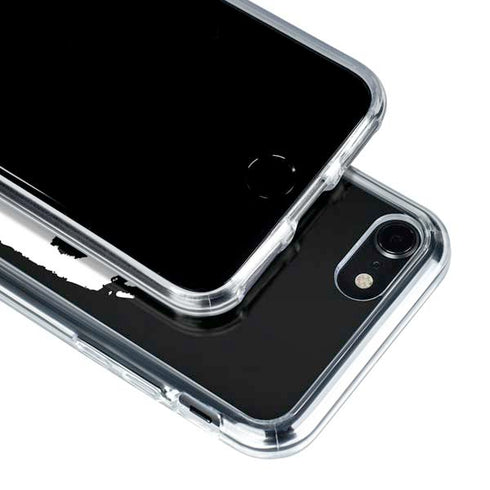 The Dark Knight Smeared Joker iPhone SE (2nd & 3rd Gen) Clear Case