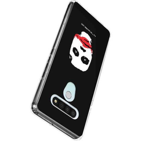 The Dark Knight Smeared Joker LG Stylo 6 Clear Case