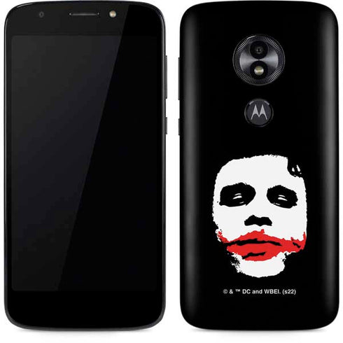 The Dark Knight Smeared Joker Moto E5 Play Skin