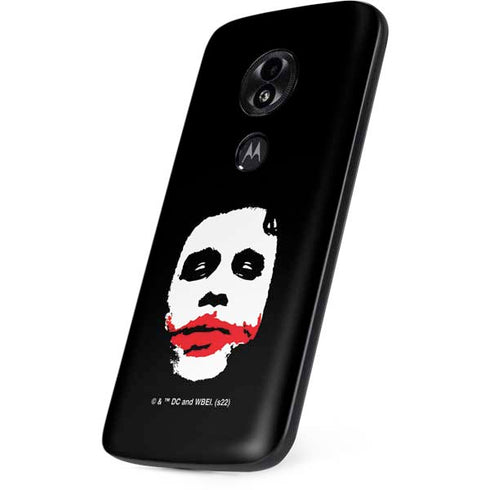 The Dark Knight Smeared Joker Moto E5 Play Skin