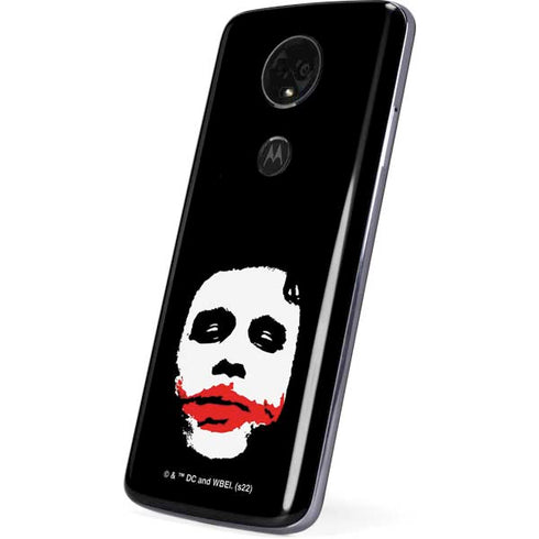 The Dark Knight Smeared Joker Moto E5 Plus Skin