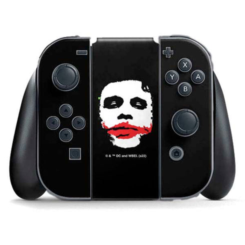 The Dark Knight Smeared Joker Nintendo Switch (2017-2021) Joy-Con Controller Skin