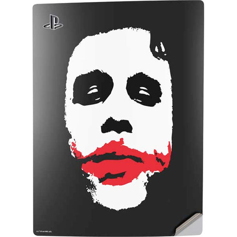 The Dark Knight Smeared Joker PS5 Digital Edition Console Skin