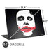 The Dark Knight Smeared Joker Universal Laptop 14in (11.4 x 8.2in) Skin
