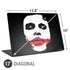 The Dark Knight Smeared Joker Universal Laptop 17in (13.8 x 10in) Skin
