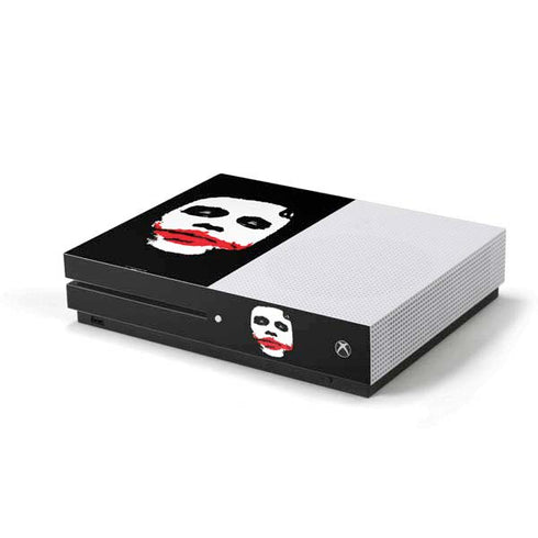 The Dark Knight Smeared Joker Xbox One S Console Skin