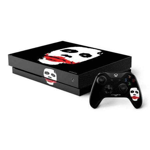 The Dark Knight Smeared Joker Xbox One X Bundle Skin