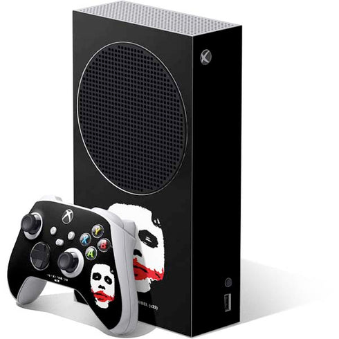 The Dark Knight Smeared Joker Xbox Series S Bundle Skin