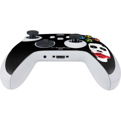 The Dark Knight Smeared Joker Xbox Series S Controller Skin