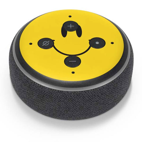 Happy Face Amazon Echo Dot Skin