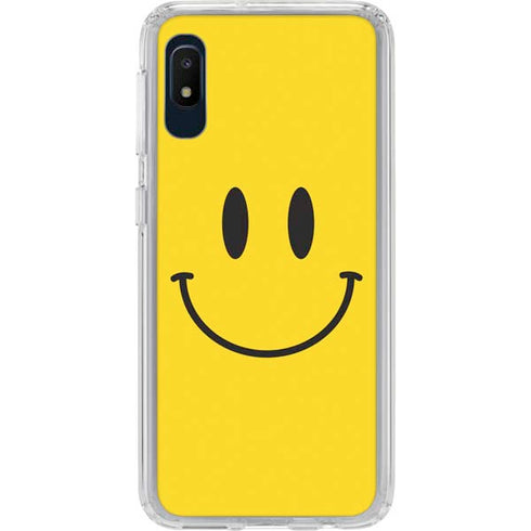Happy Face Galaxy A10e Clear Case
