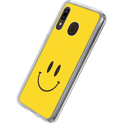 Happy Face Galaxy A20 Clear Case