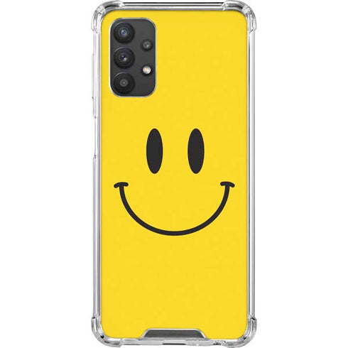Happy Face Galaxy A32 5G Clear Case
