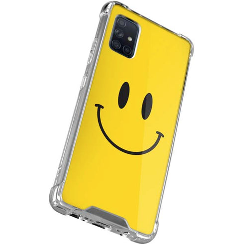 Happy Face Galaxy A71 5G Clear Case