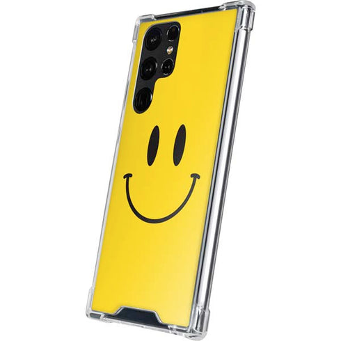 Happy Face Galaxy S22 Ultra Clear Case