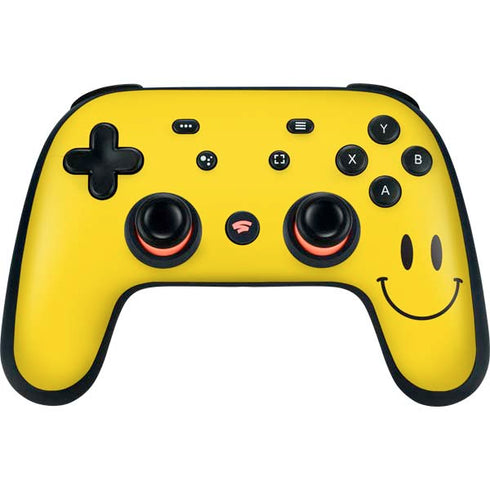 Happy Face Google Stadia Controller Skin