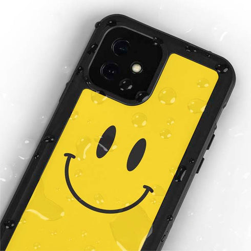 Happy Face iPhone 12 Mini Waterproof Case