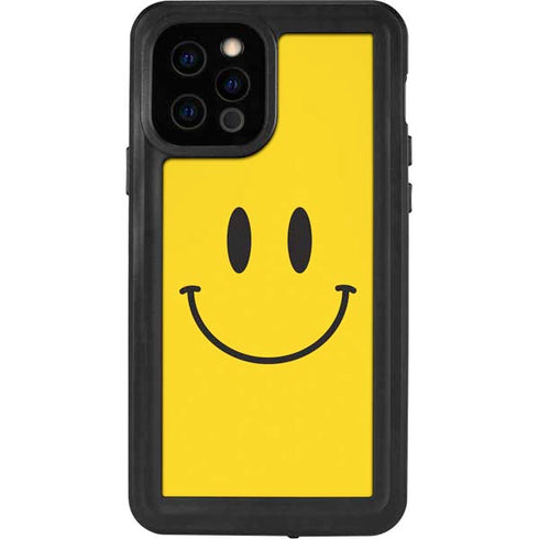 Happy Face iPhone 12 Pro Waterproof Case