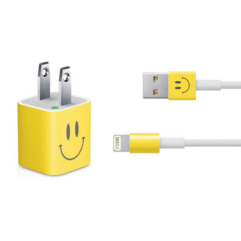 Happy Face iPhone Charger (5W USB) Skin