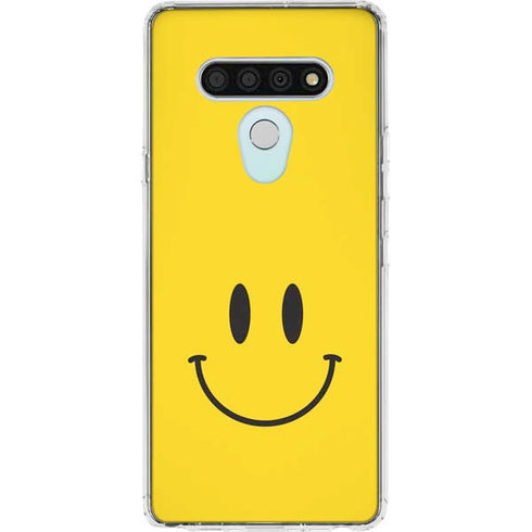 Happy Face LG Stylo 6 Clear Case