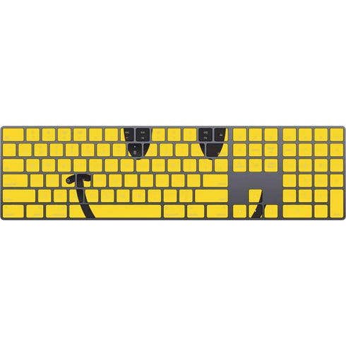 Happy Face Magic Keyboard with Numeric Keypad Skin