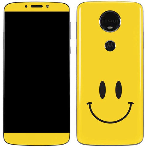 Happy Face Moto E5 Plus Skin
