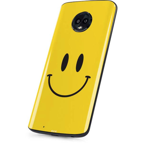 Happy Face Moto G6 Skin