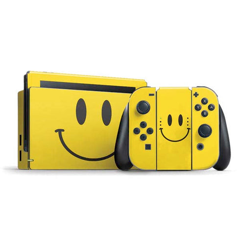 Happy Face Nintendo Switch Bundle Skin