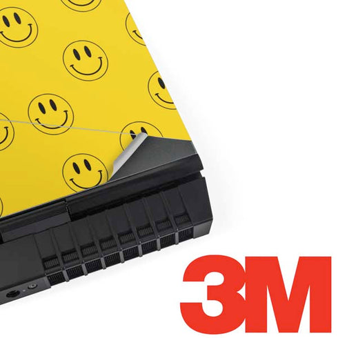Happy Face Pattern Dell Alienware Skin